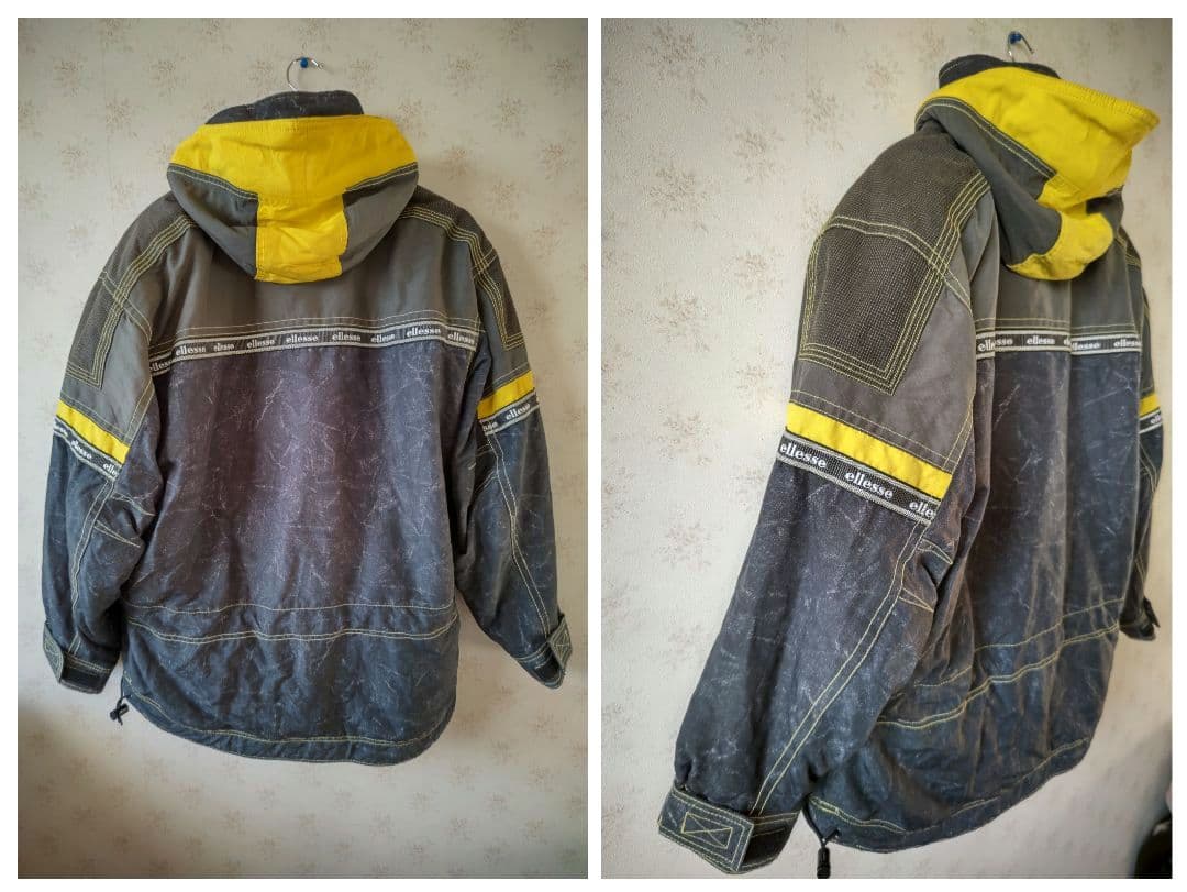 ☆エレッセ ヴィンテージ スキー スノーボードウェア 上下セット L☆