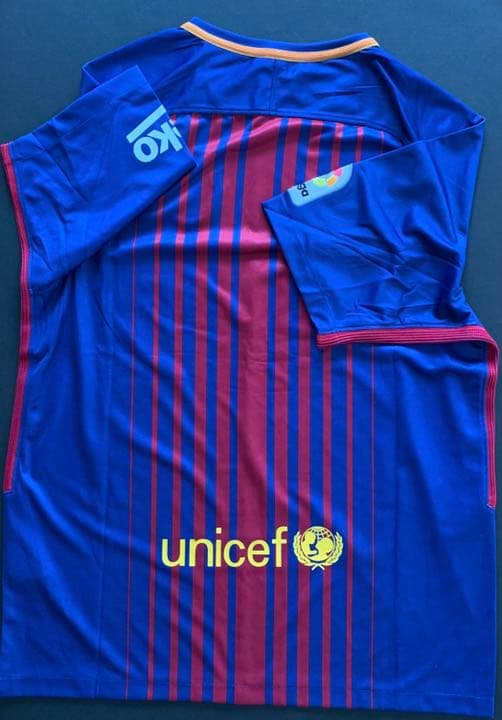 F.C.バルセロナ 2017-2018 最強メンバー サイン入ユニフォーム