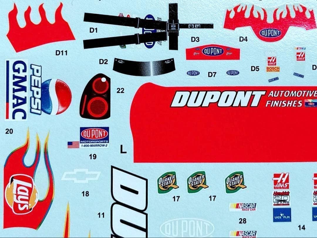 絶版 Revell 1/24 モンテカルロ 新版 ジェフ・ゴードン 2004