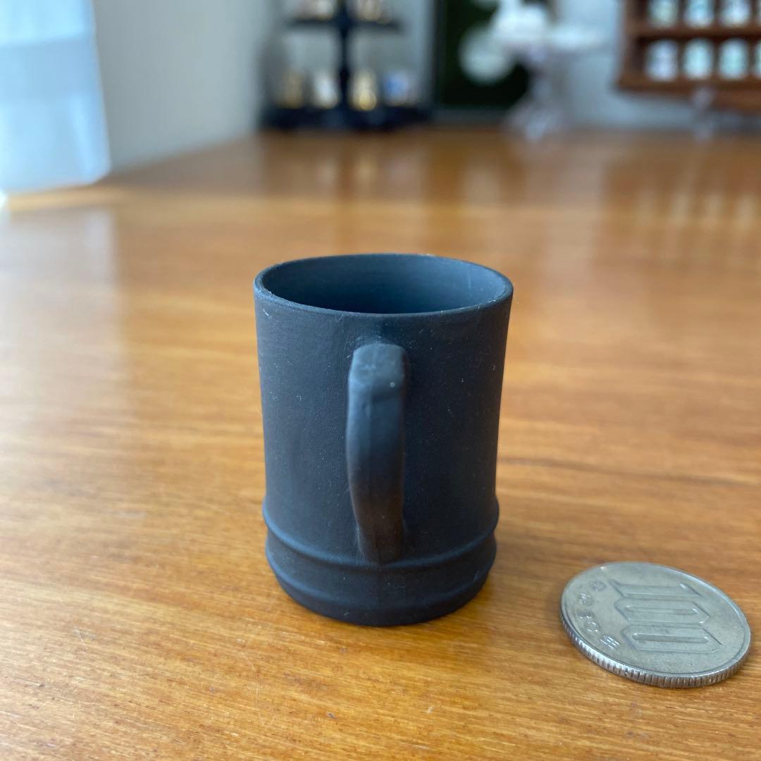 ウェッジウッド ブラックバサルト　ミニチュア　タンカード　マグカップ