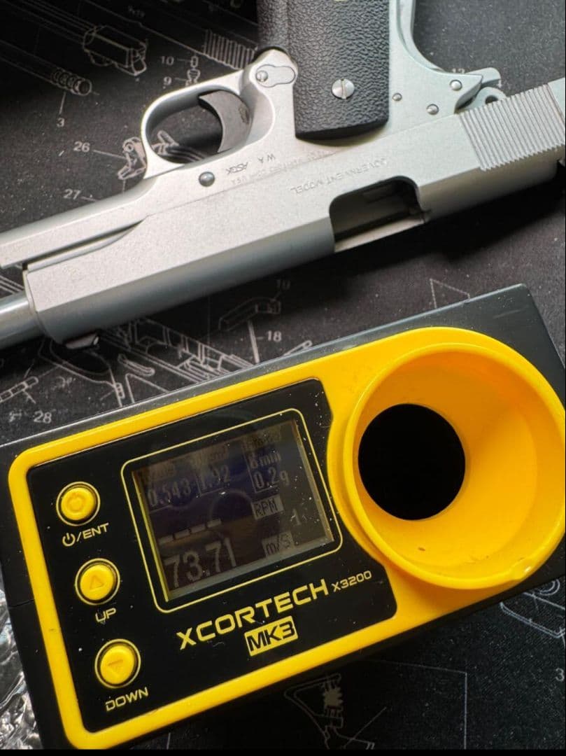 WA デルタエリート　ガスガン シルバー