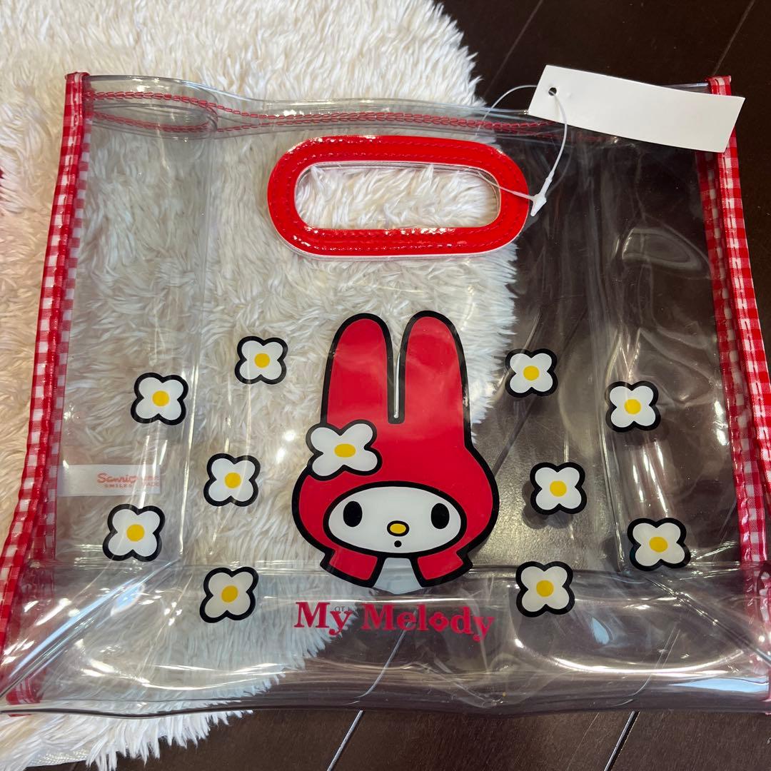 1998年製 マイメロ　鏡付きアクセサリーケース バッグ 新品