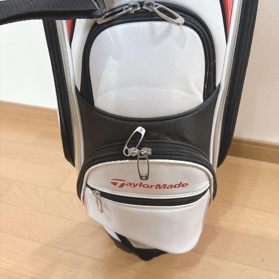 K383 TaylorMade キャディバック 白赤