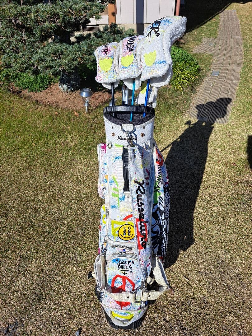 Russeluno キャディバッグ ヘッドカバーセット