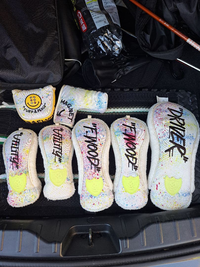 Russeluno キャディバッグ ヘッドカバーセット