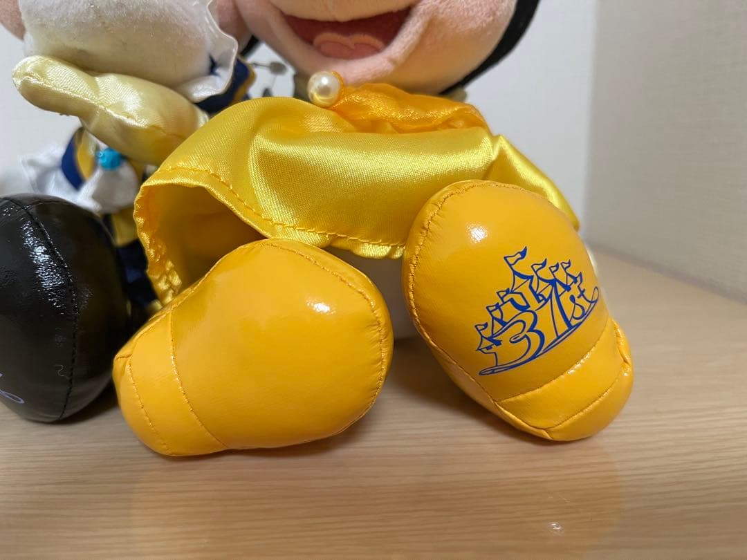 【新品未使用】美女と野獣　ミッキー＆ミニー ペアぬいぐるみ　ランド31周年