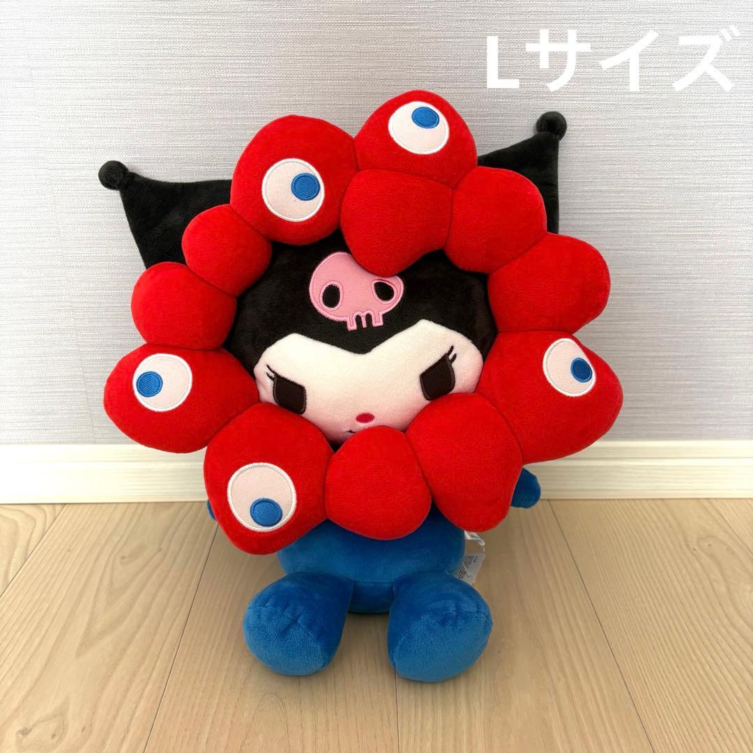 EXPO2025 サンリオ　ミャクミャク　ぬいぐるみ　クロミちゃん　Lサイズ