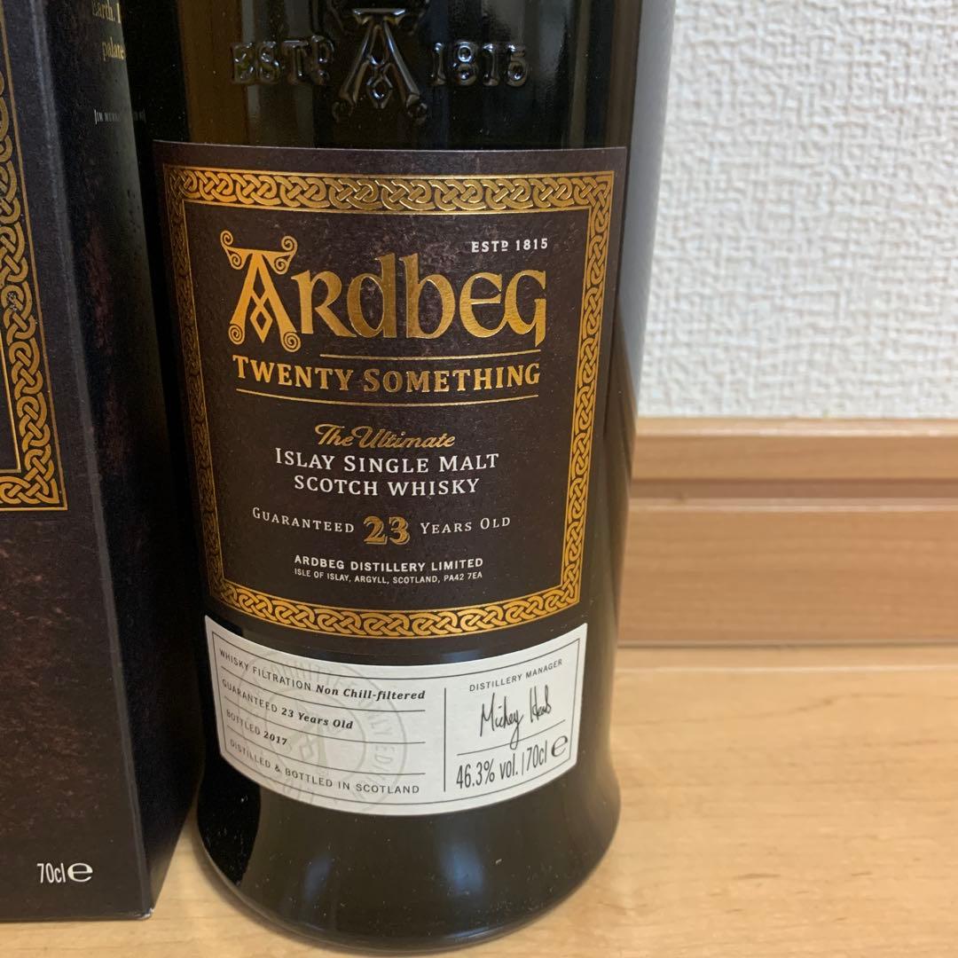 古酒　アードベッグTwenty Something 23年 700ml