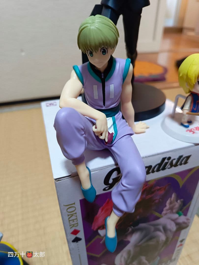 ハンターハンターフィギュア クロロ シャルナク クラピカ ヒソカ