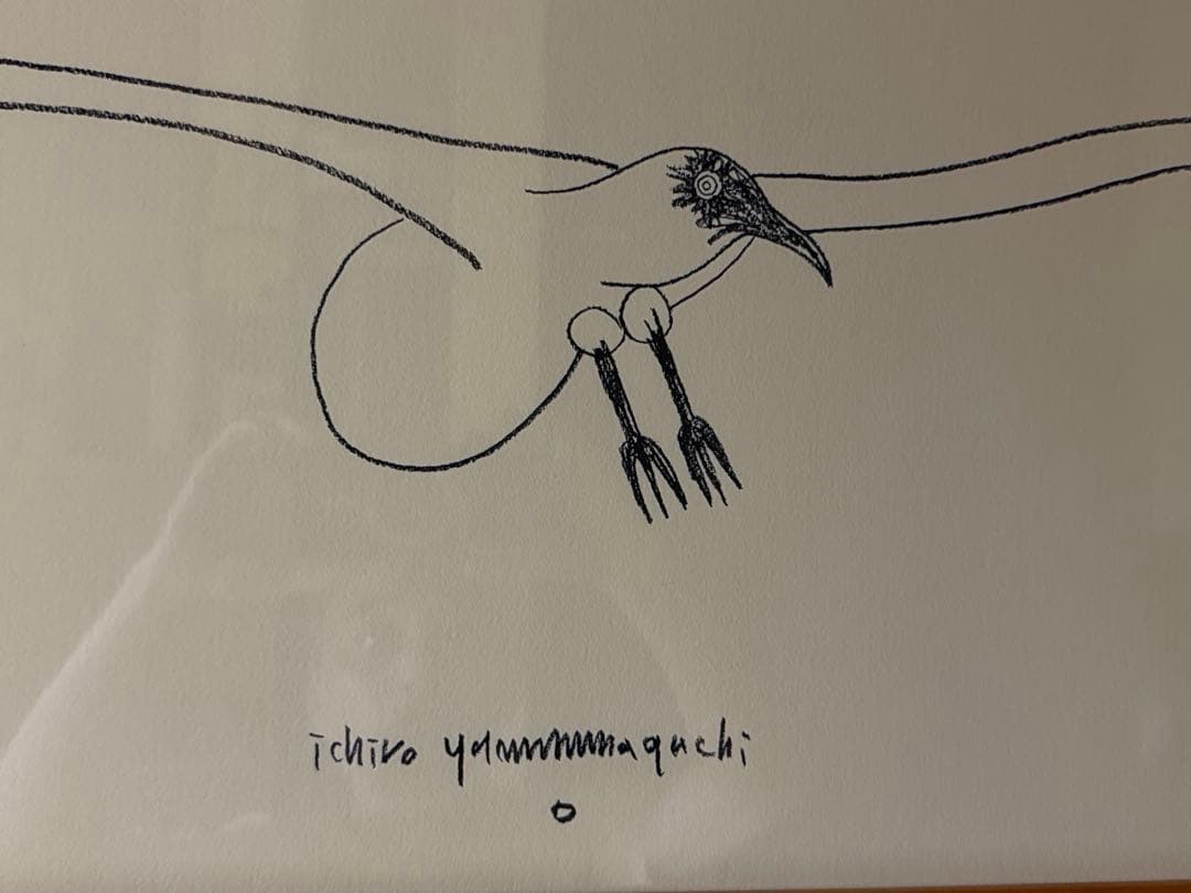 ichiro yamaguchi 鳥のイラスト プリント版