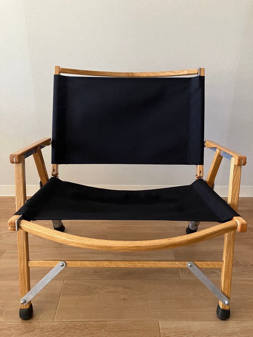 カーミットチェア ワイド ブラック2脚