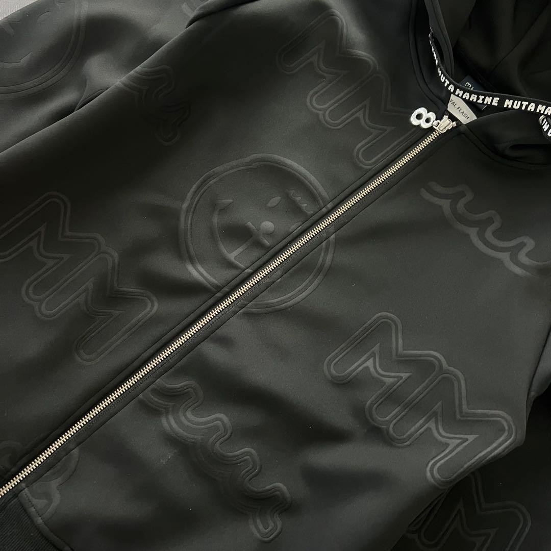 muta MARINE ムータマリン　パーカー　ダンボールニット　メンズ　ゴルフ