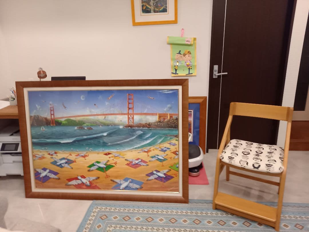 ヘブン&アース作家　リトグラフ　大型