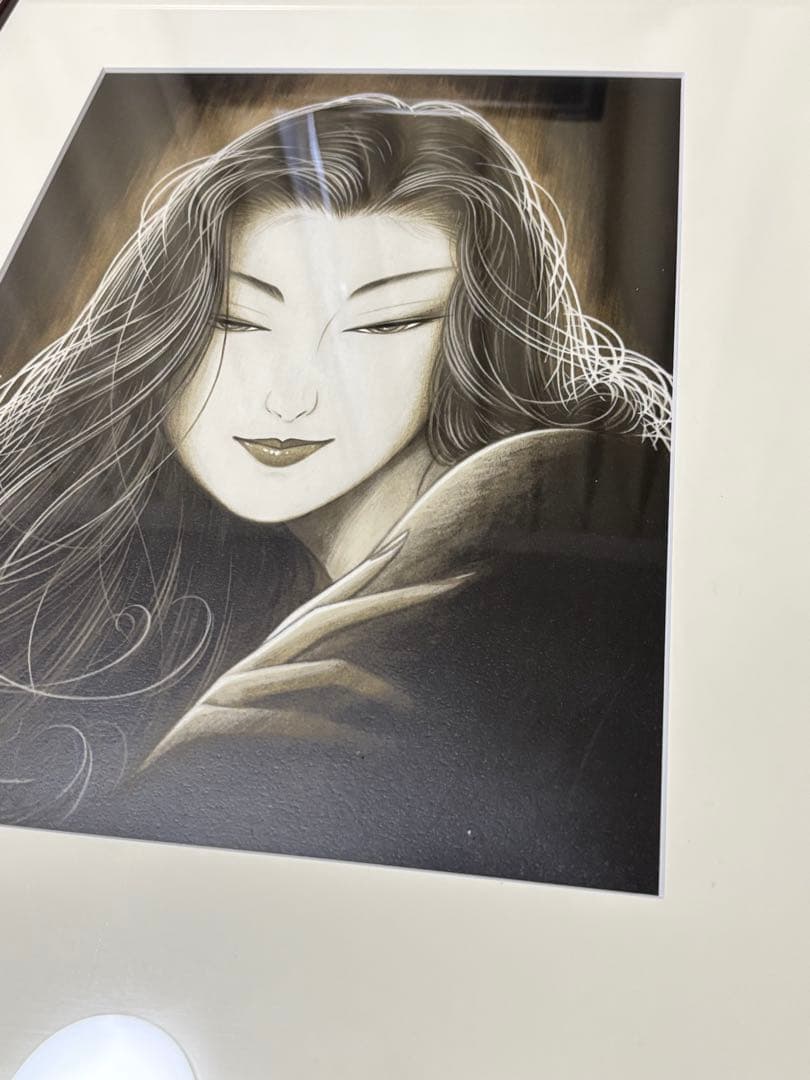 鶴田一郎 シャイニングエンジェル リトグラフ