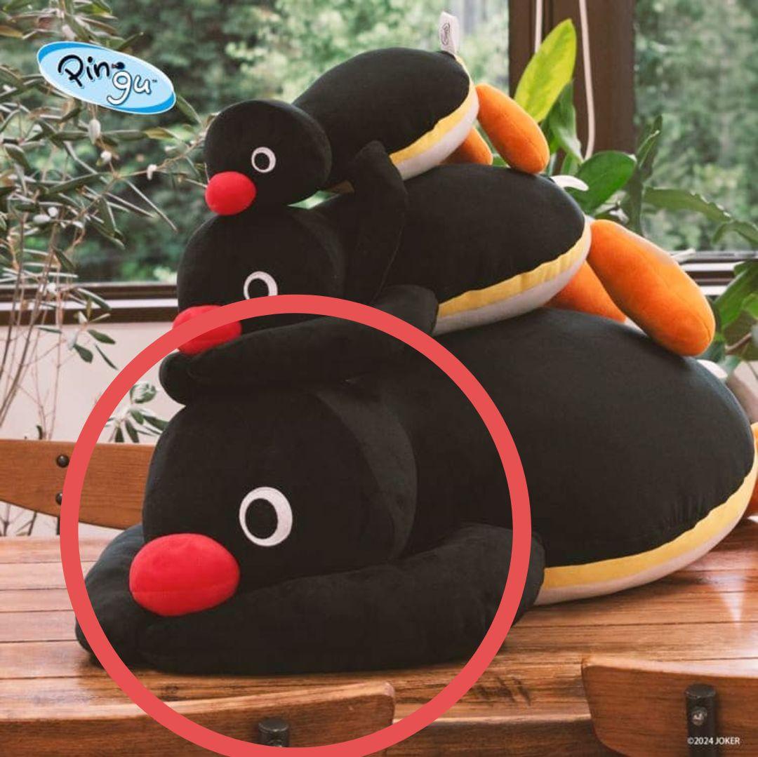 ピングー　ぬいぐるみくじ　一等　Ｌサイズ