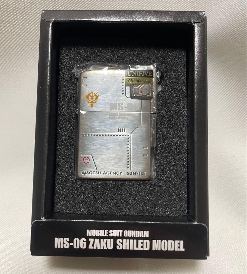 I*t様 未使用　ユニファイブ製　機動戦士ガンダム「MS-06」ザクのZIPPO