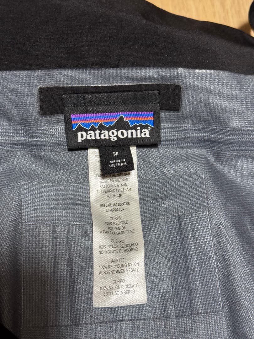 パタゴニア アントラックドビブ M ブラック 黒 ゴアテックス