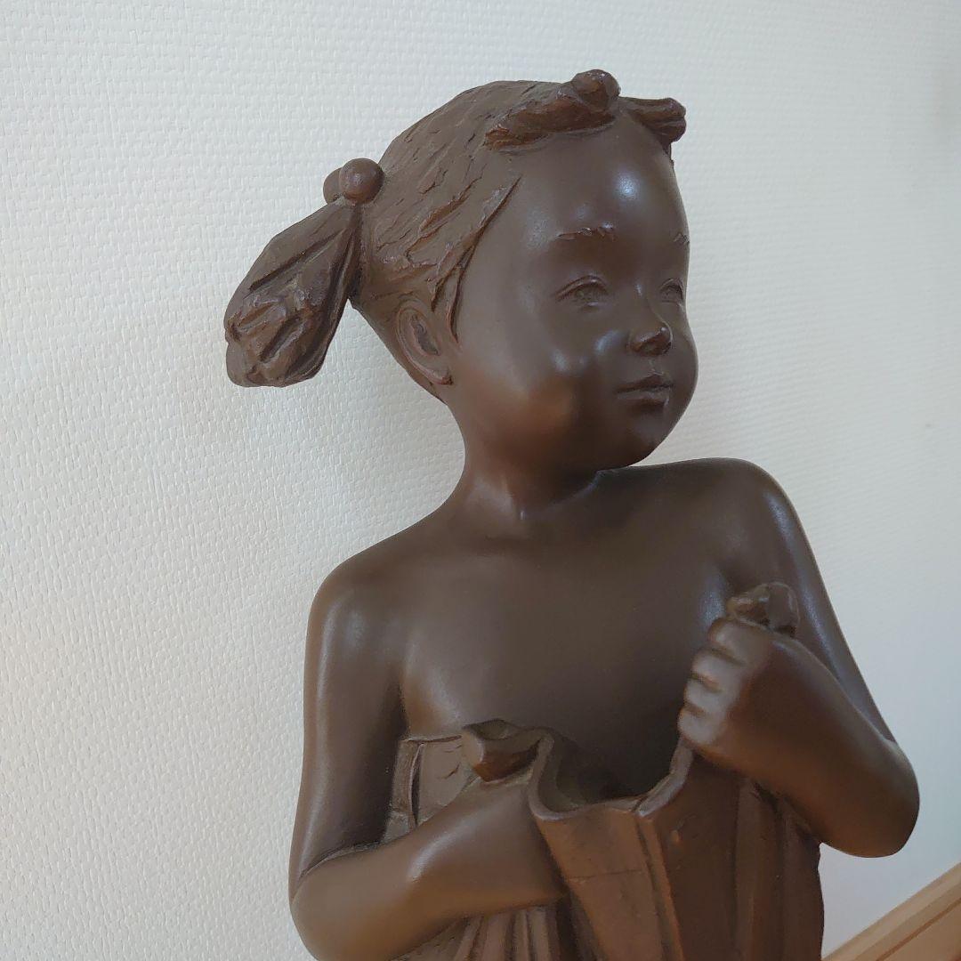 パパのズボンブロンズ像！加藤豊作品