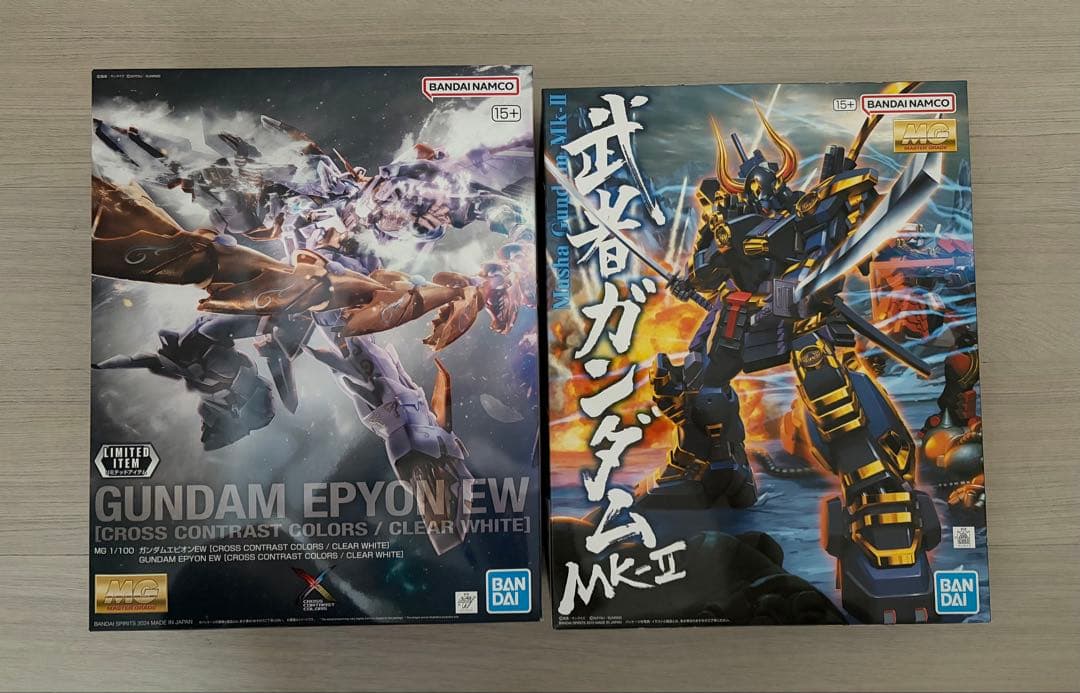 MG 武者ガンダムMk-II & ガンダムエピオン[クロスコントラストカラーズ]