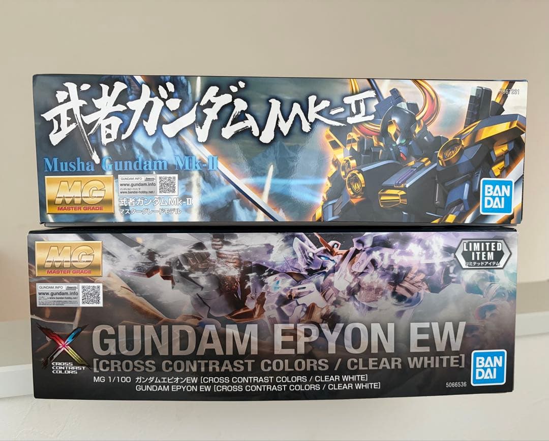 MG 武者ガンダムMk-II & ガンダムエピオン[クロスコントラストカラーズ]