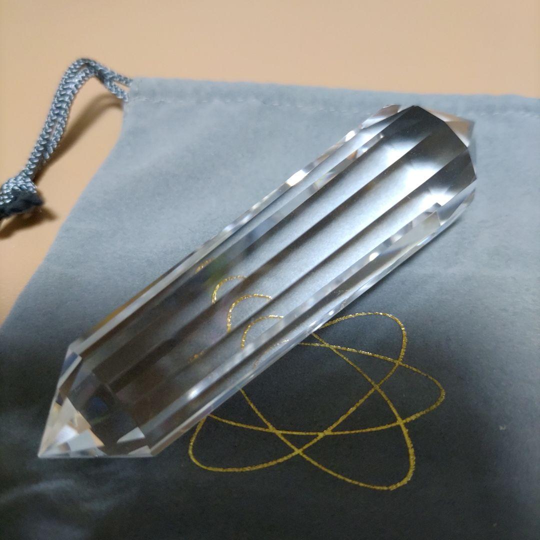 ブラジル産クリアクォーツ　13面ヴォーゲルワンド　クリスタル　水晶