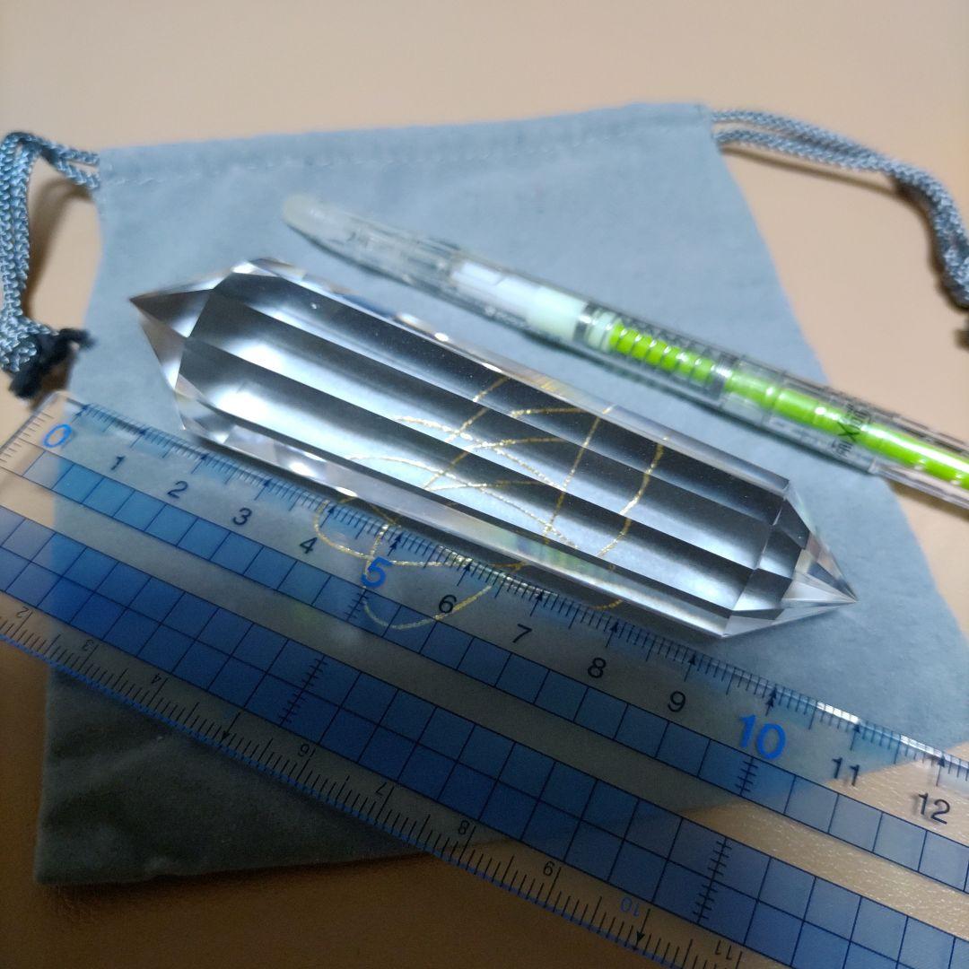 ブラジル産クリアクォーツ　13面ヴォーゲルワンド　クリスタル　水晶