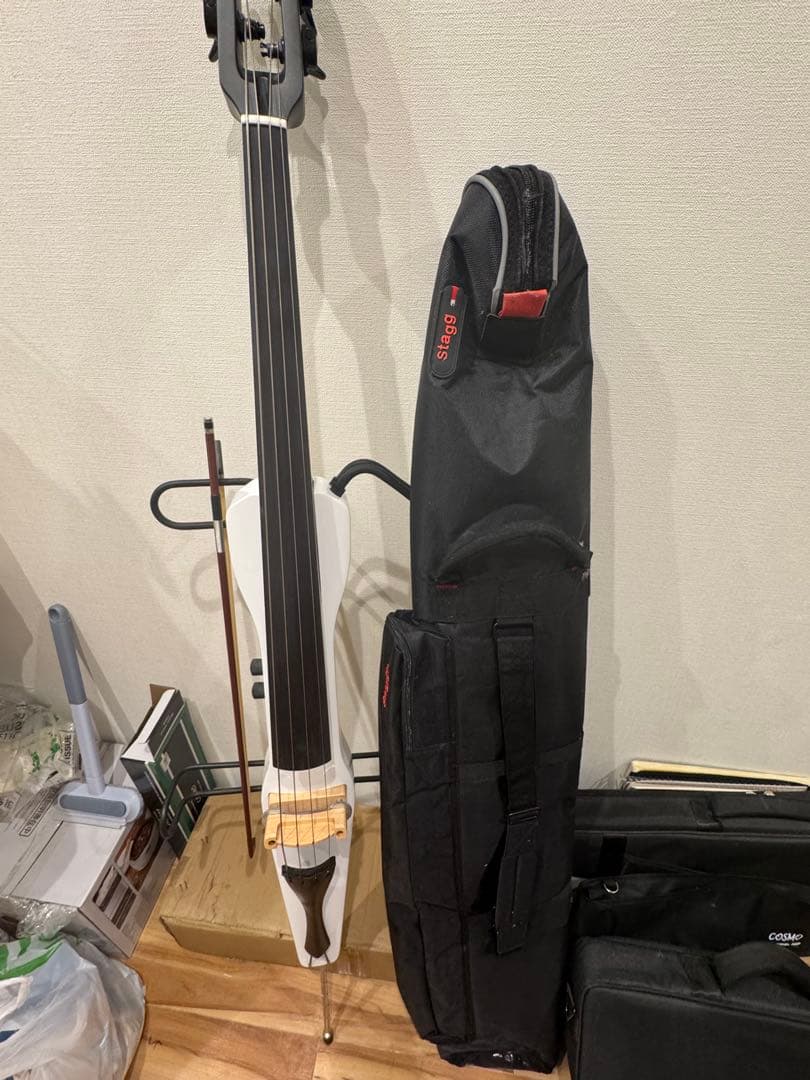 Stagg サイレントチェロ・電子チェロ 弓・ケース付き 即購入可