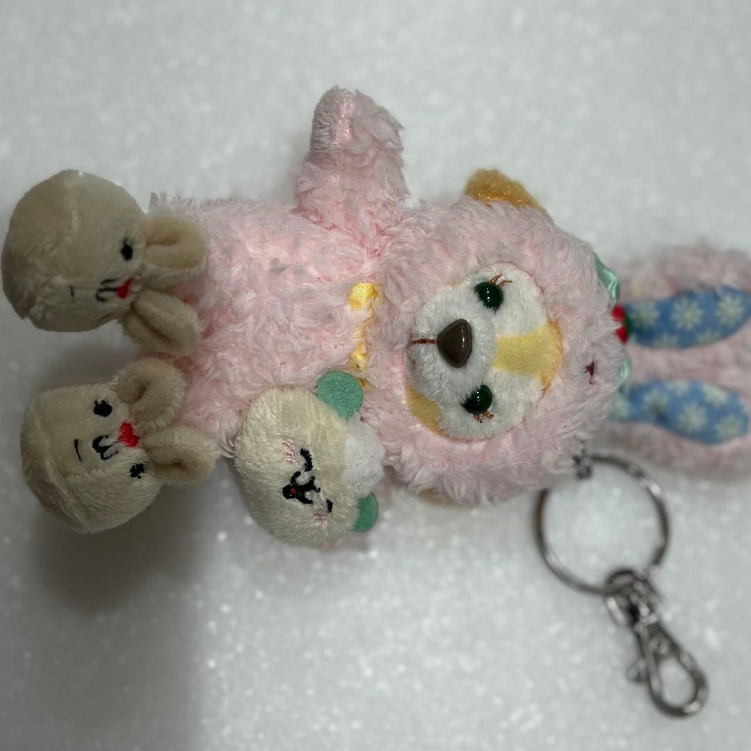 香港ディズニーランド イースター クッキーアン ぬいぐるみキーチェーン