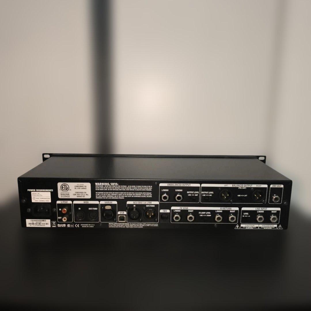 LINE6 POD HD PRO アンプシミュレーター