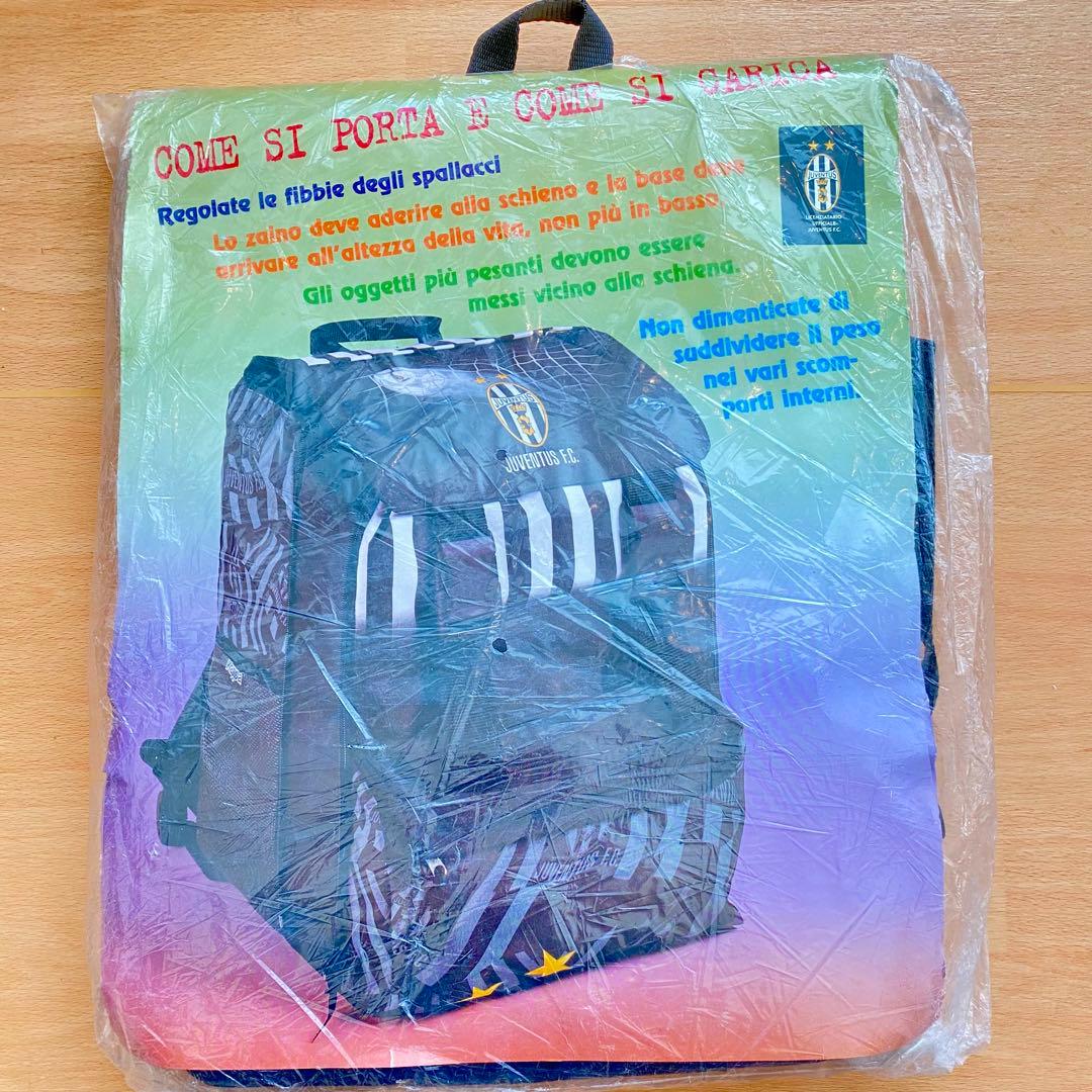 新品 ユベントス 90s 公式 リュック サッカー 古着 マフラー ユニフォーム