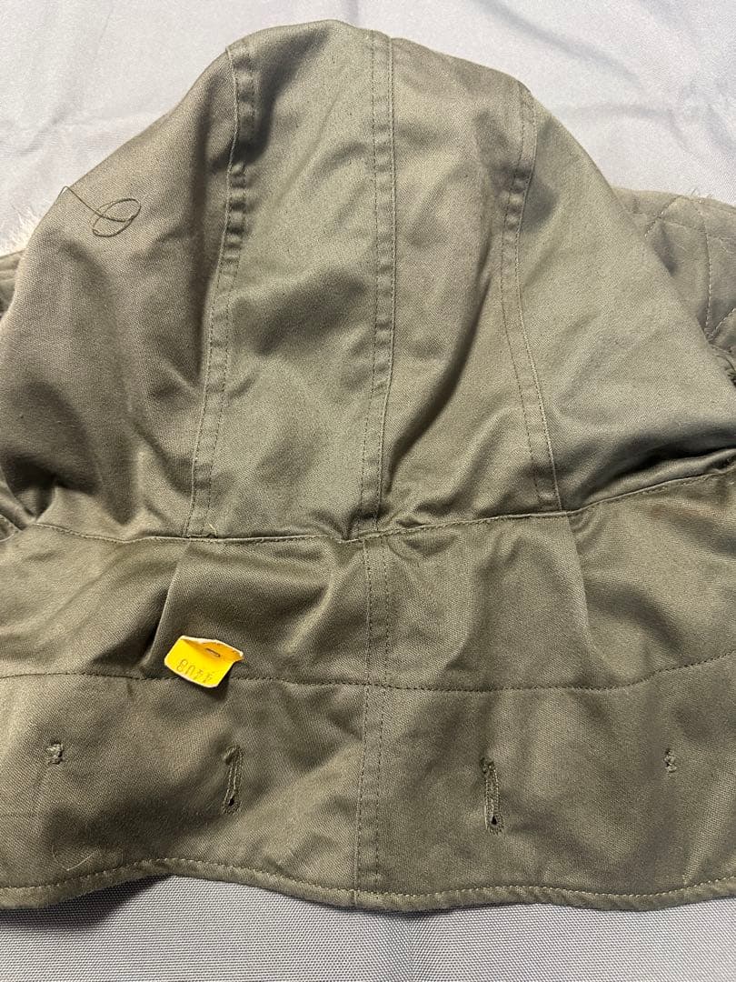 M-51 パーカー用フード　白ラベル