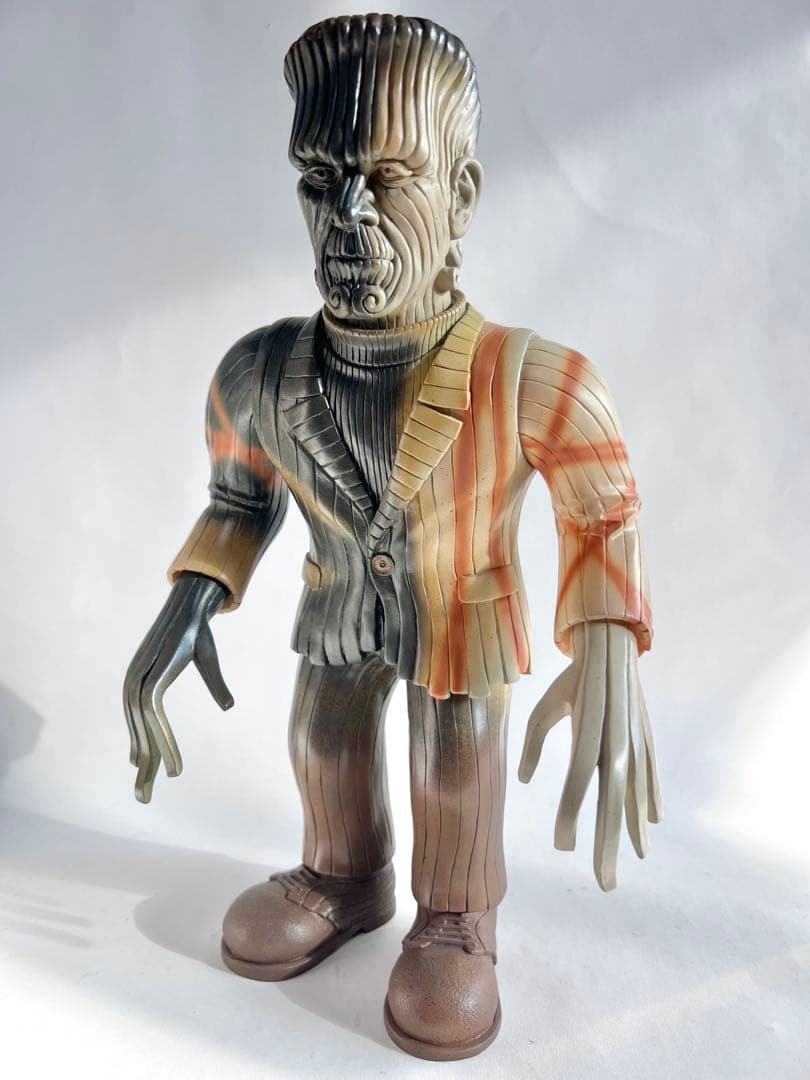 片桐仁ソフビ展 ウドンケンシュタイン 備前焼風 ソフビ 限定 ボックス付き