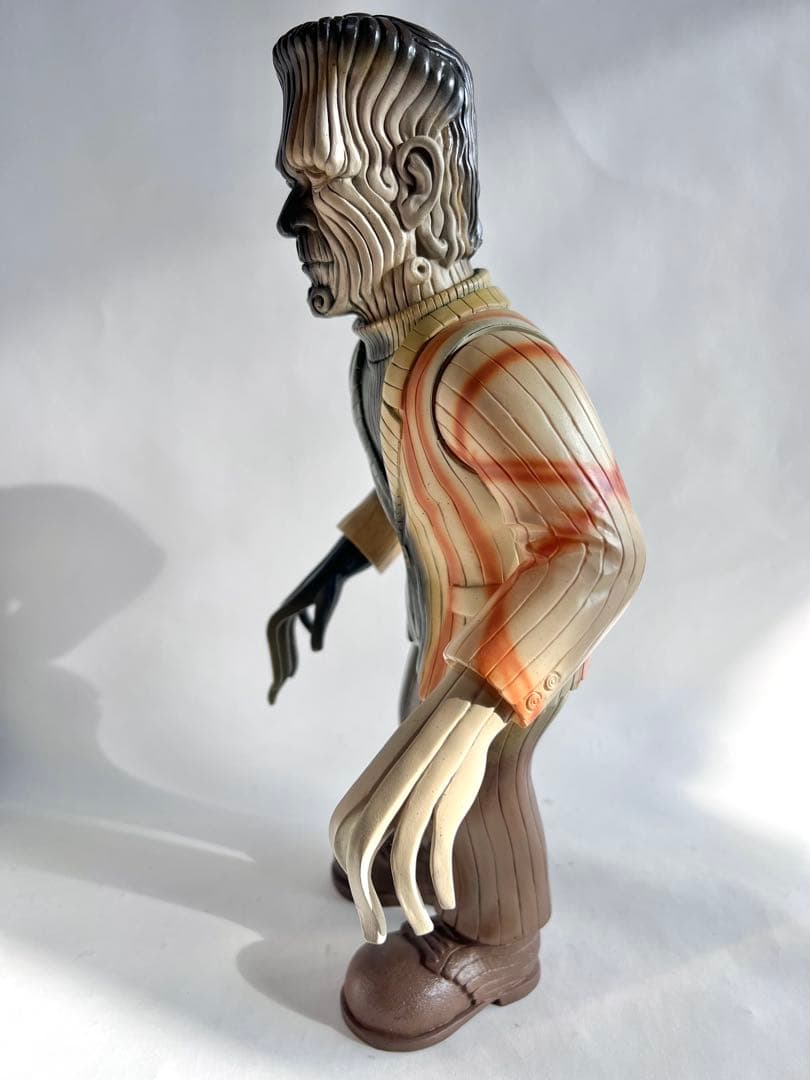 片桐仁ソフビ展 ウドンケンシュタイン 備前焼風 ソフビ 限定 ボックス付き