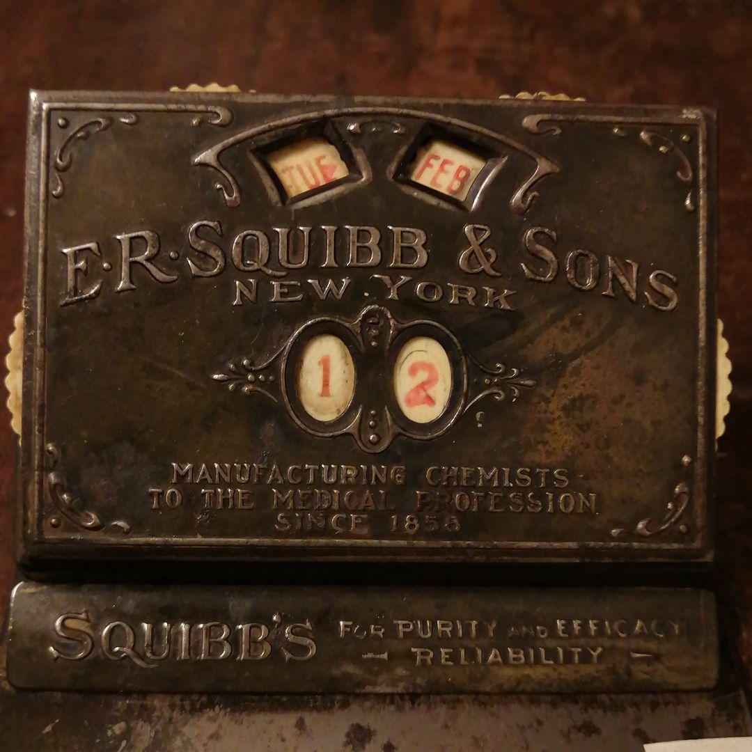 希少☆米国製アンティーク カレンダー付きクリップ ボード☆ステーショナリー文房具