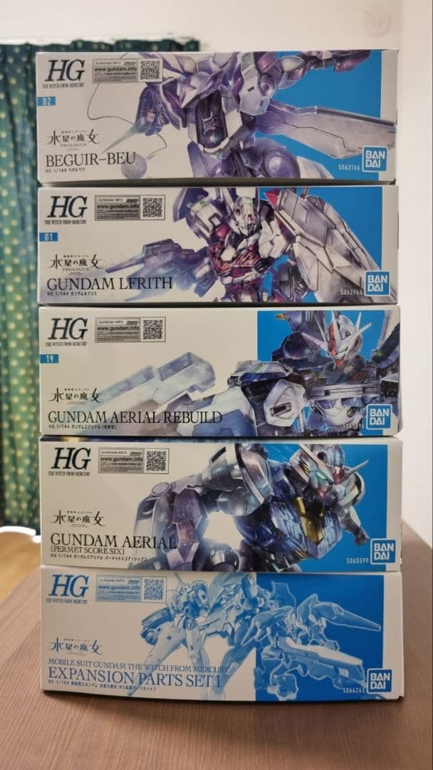 ガンプラセットHG 1/144 水星の魔女 まとめ売り