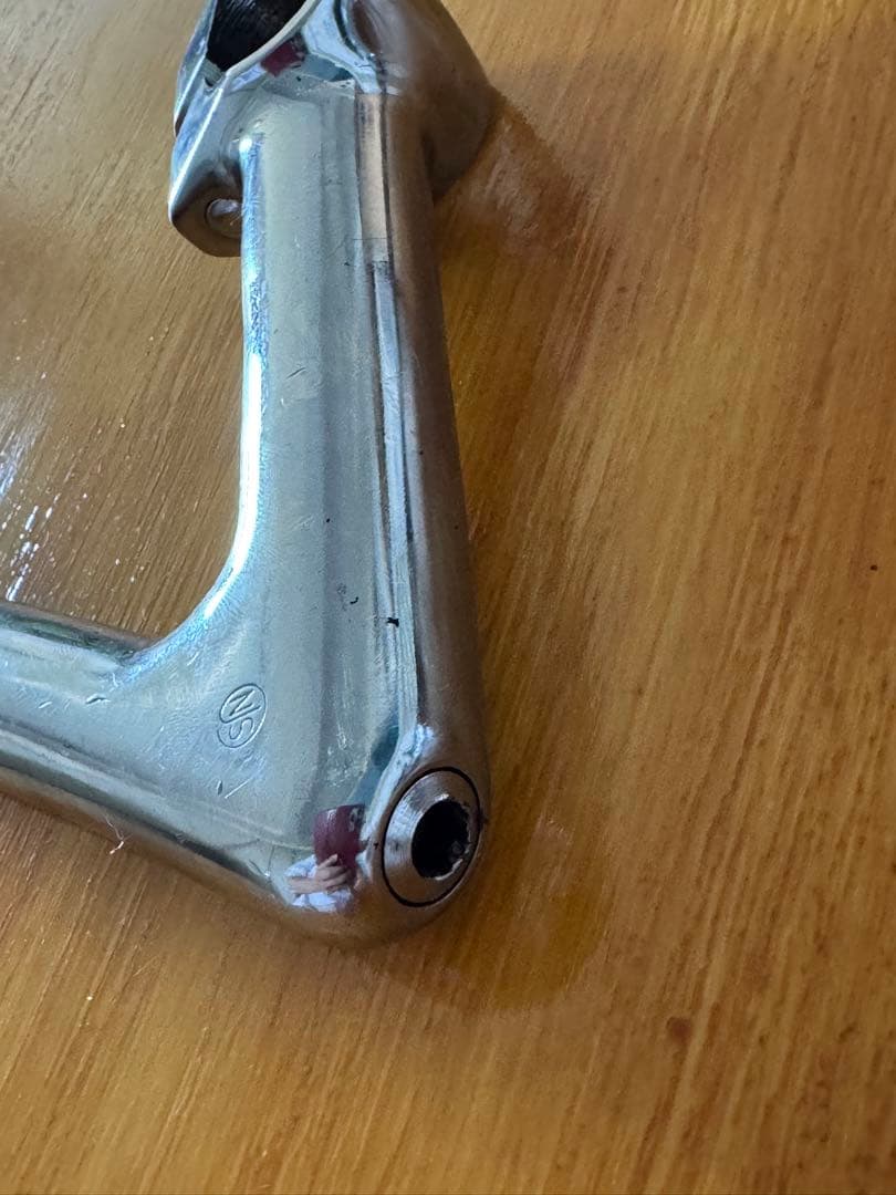 美品　日東　NJ-PRO クロモリ58°ステム　NJS刻印あり　110mm