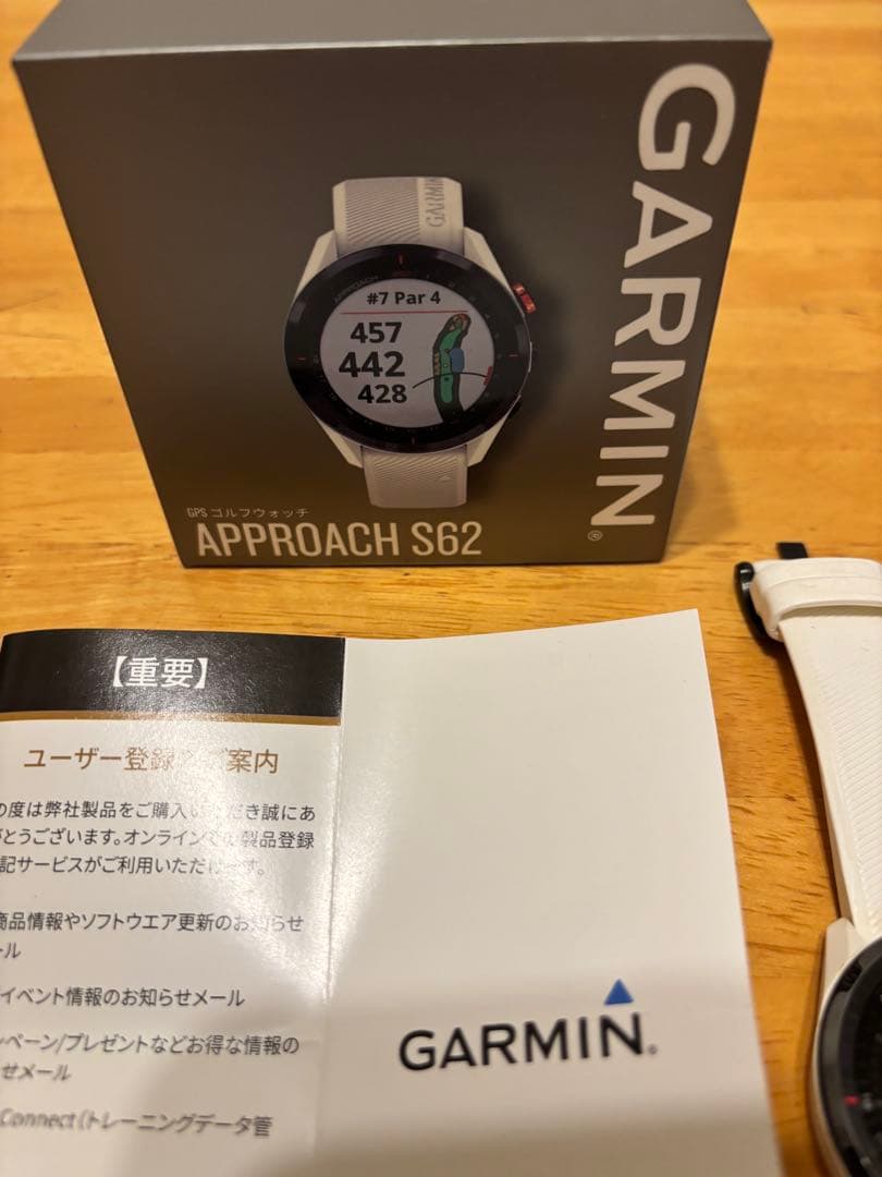 【期間限定値下げ、12月7日、21:00まで】　ガーミンS62