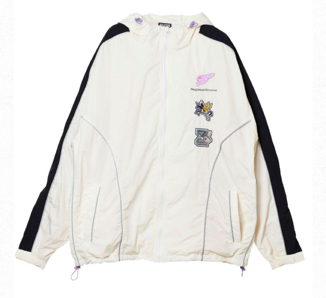 ずとまよ　Nylon Jacket (White) ナイロンジャケット　Mサイズ