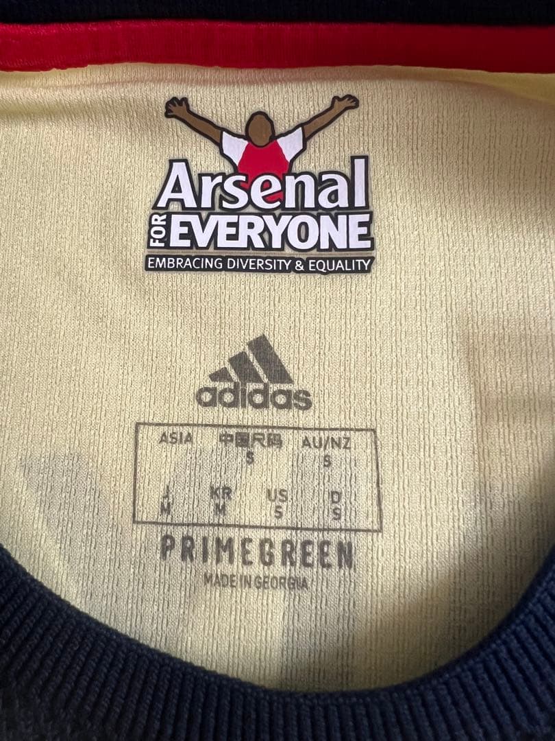 アーセナル富安 健洋21-22アウェイ オーセンティックユニフォーム紙タグ付き