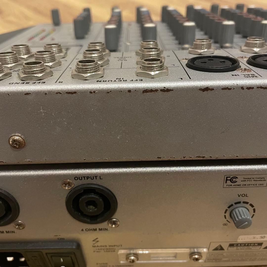 PM802FX パワードミキサー/機材入替