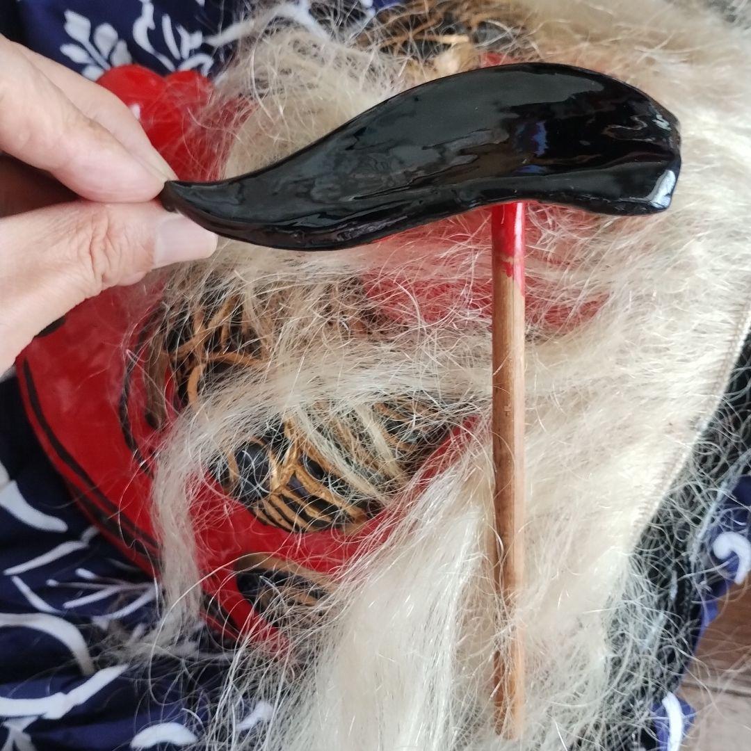 【さらに値下げしました】木製獅子頭