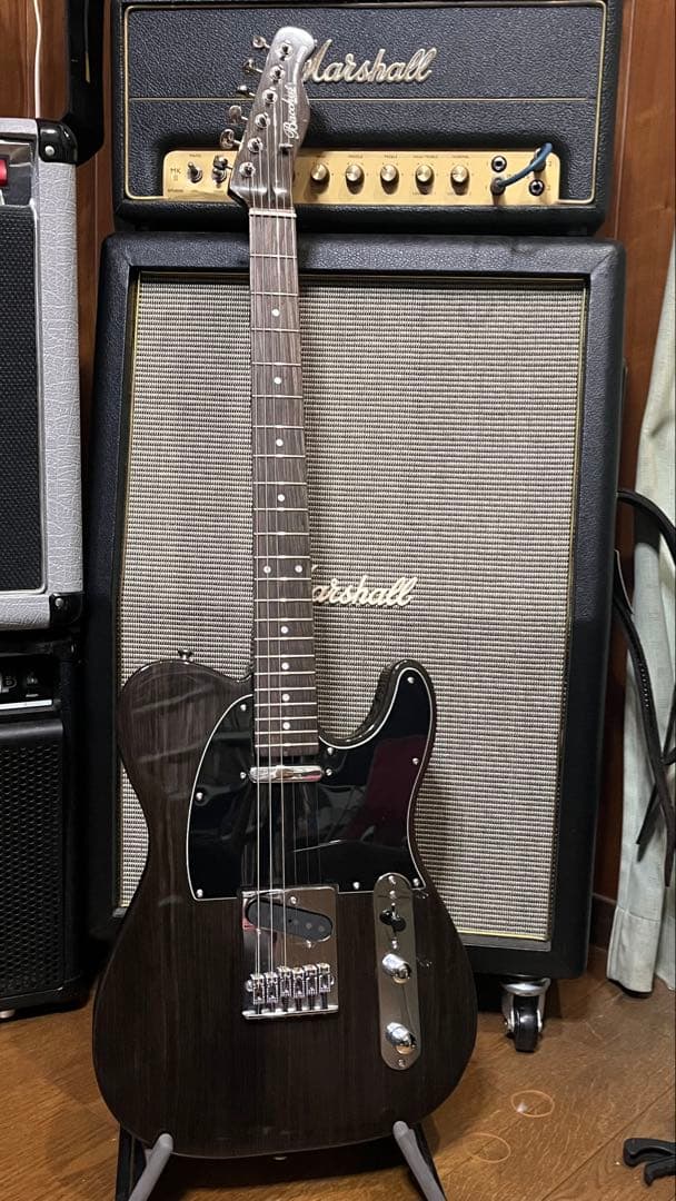 【中古送料込】Bacchus BTE-TWオールローズ風フルメンテ・カスタム