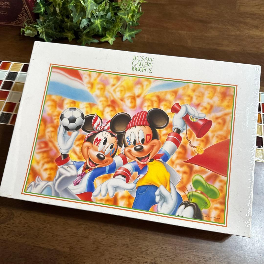 【未開封】ミッキー＆ミニー サポーターズ ジグソーパズル　1000ピース
