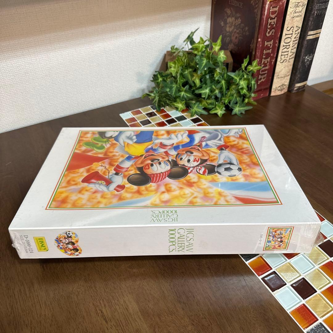 【未開封】ミッキー＆ミニー サポーターズ ジグソーパズル　1000ピース