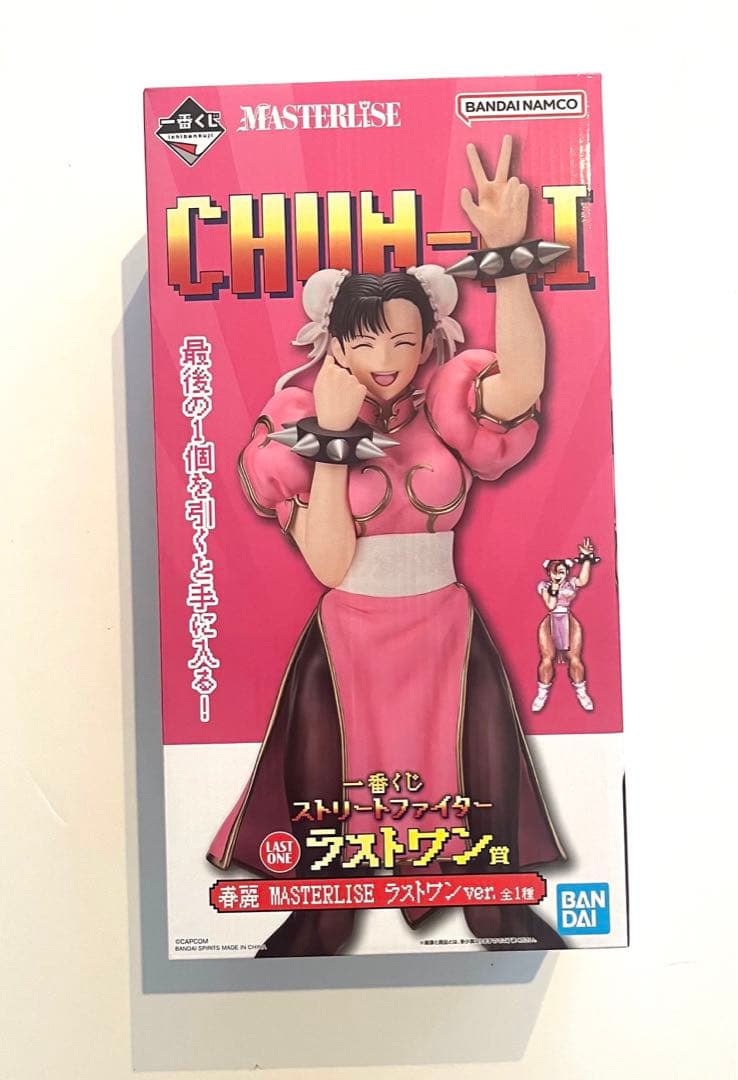一番くじ　ストリートファイター　ラスト　春麗　フィギュア