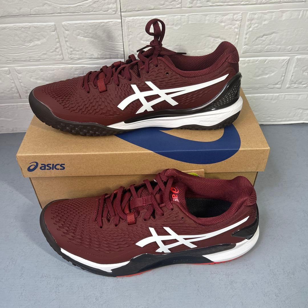 【値下げしました】asics テニスシューズ ゲルレゾリューション9OC