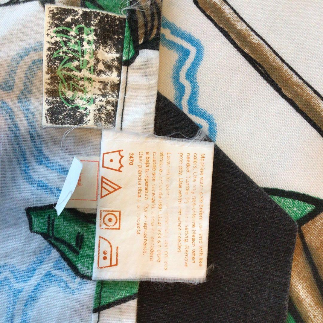 TMNT タートルズビンテージシーツ&生地　3枚セット