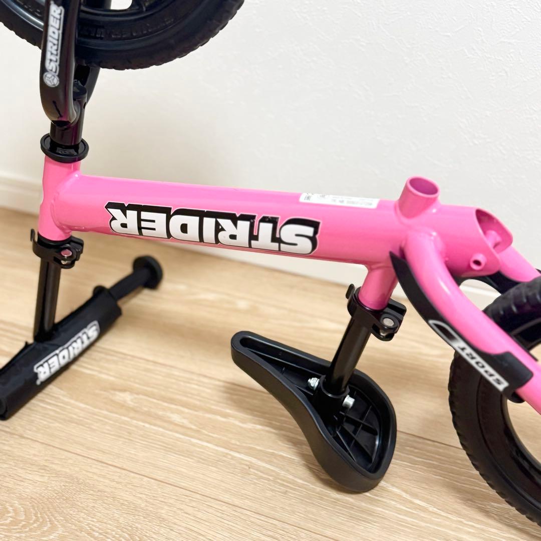 【付属品あり】STRIDER ストライダー12バランスバイク ピンク