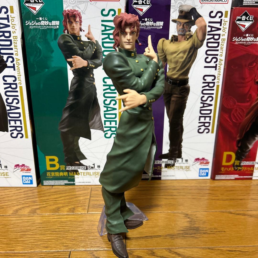 ジョジョの奇妙な冒険　一番くじ　スターダストクルセイダース　フィギュア　全種