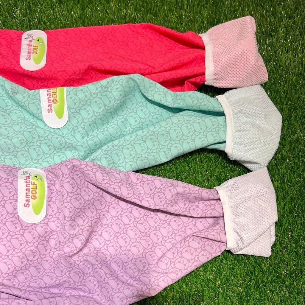 35％OFF！新品サマンサゴルフ アイミーちゃんウィンドジャケット ラベンダー